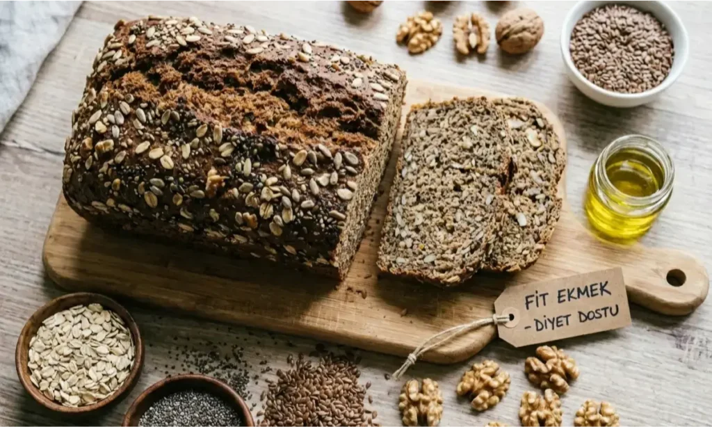 diyetlik fit ekmek tarifi